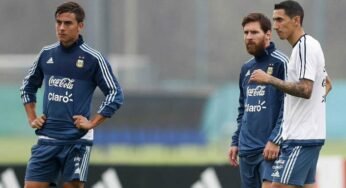 Há 40 dias da Copa do Mundo, Argentina pode ter desfalques de Messi, Di Maria e Dybala