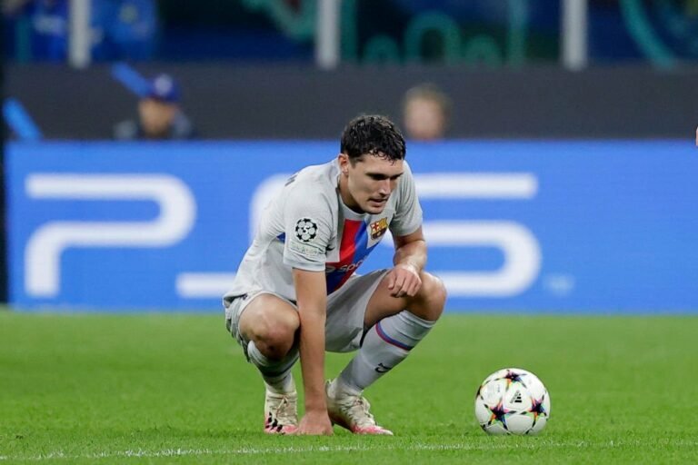 Em duelo pela Champions, Christensen se lesiona e vira mais um desfalque para o Barcelona