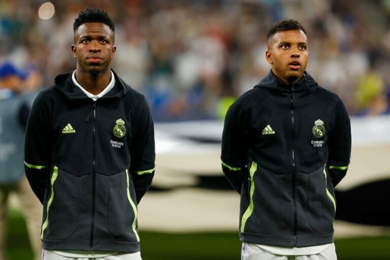 Presidente do Real Madrid exalta Vini Jr. e Rodrygo: “Futuros Bola de Ouro”
