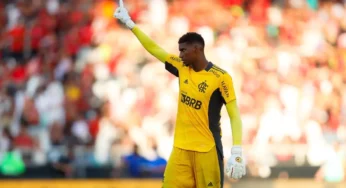 Hugo Souza será o goleiro titular do Flamengo no confronto contra o América-MG