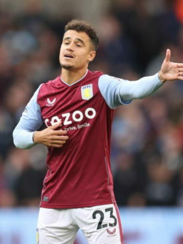 Sonhando com a Copa, Coutinho não faz boa temporada pelo Aston Villa