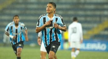 De virada, Grêmio vence Santos e está na final do Brasileirão sub-17