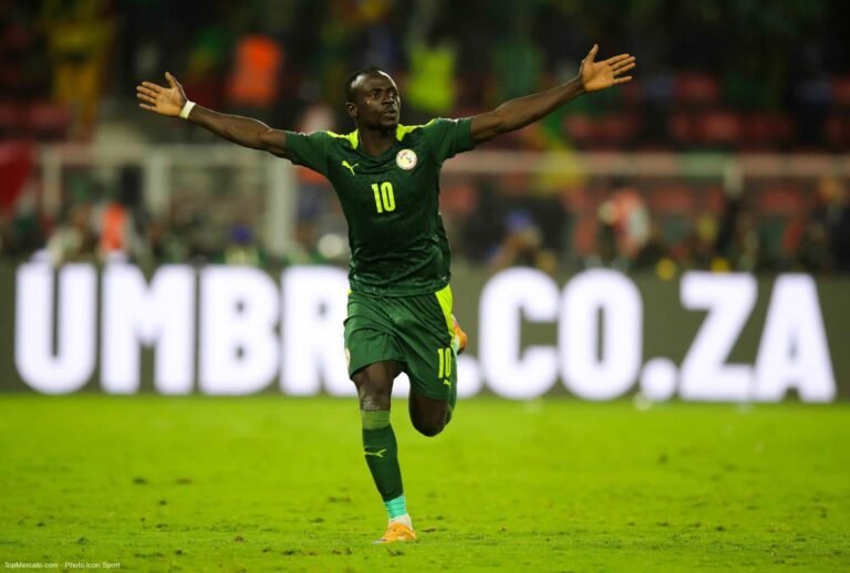 Sadio Mané está fora da Copa do Mundo 2022