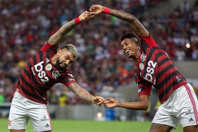 Gabigol fala sobre parceria com Pedro e a ausência de Bruno Henrique no Flamengo
