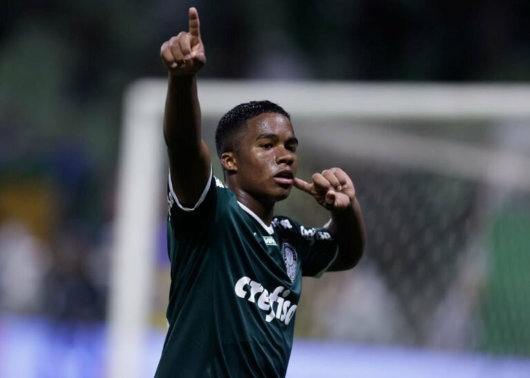 Real Madrid abre negociações para contratar Endrick, do Palmeiras