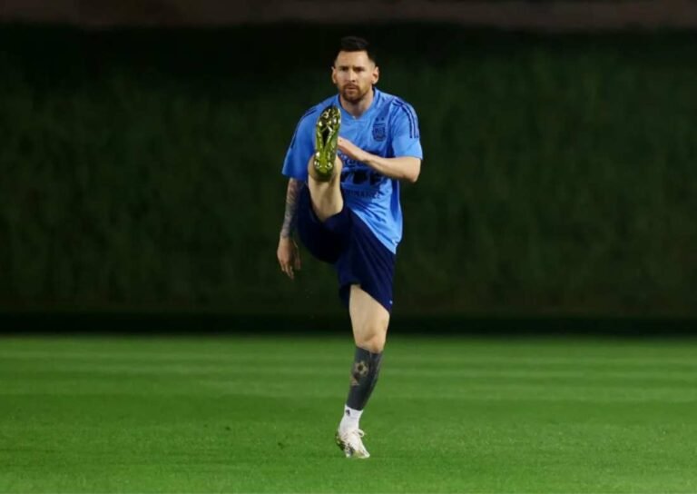 Messi treina e está garantido na estreia da Argentina na Copa do Catar