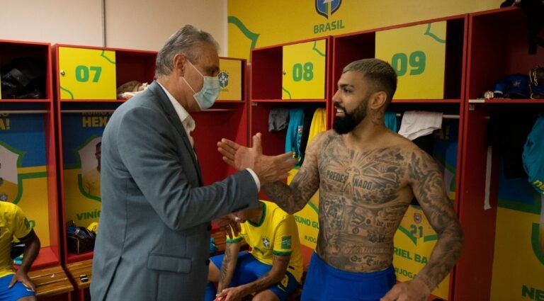 Gabigol alfineta Tite sobre ausência na Copa do Mundo em celebração do Flamengo