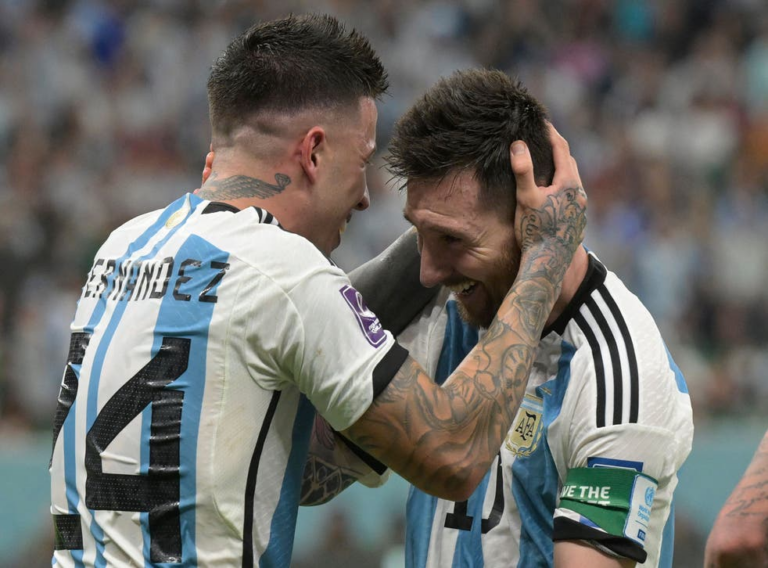 Messi elogia e fala sobre atuação de Enzo Fernández contra o México