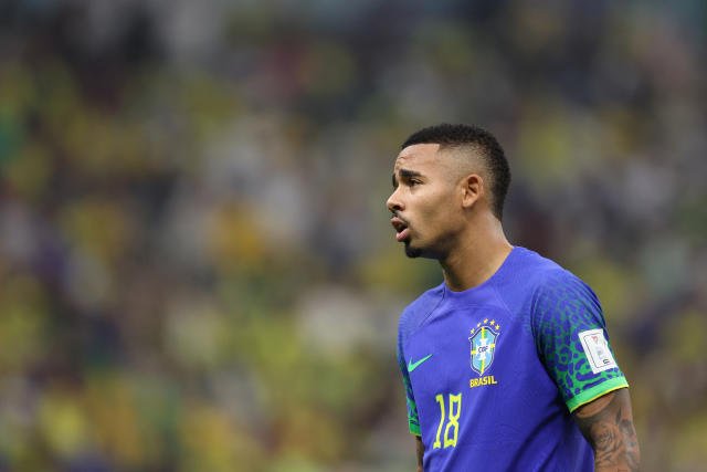 Gabriel Jesus passa por cirurgia no joelho e será desfalque no Arsenal por três meses