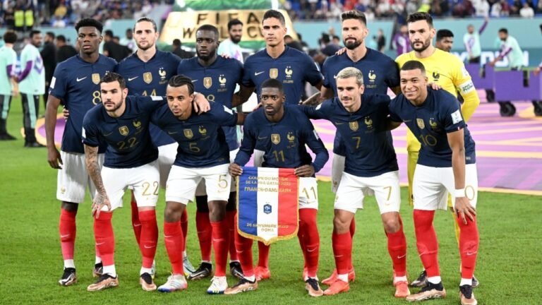 França poderá ter desfalque de dois titulares na semifinal da Copa do Mundo