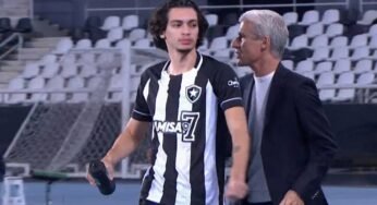 Luís Castro, técnico do Botafogo, elogia Matheus Nascimento