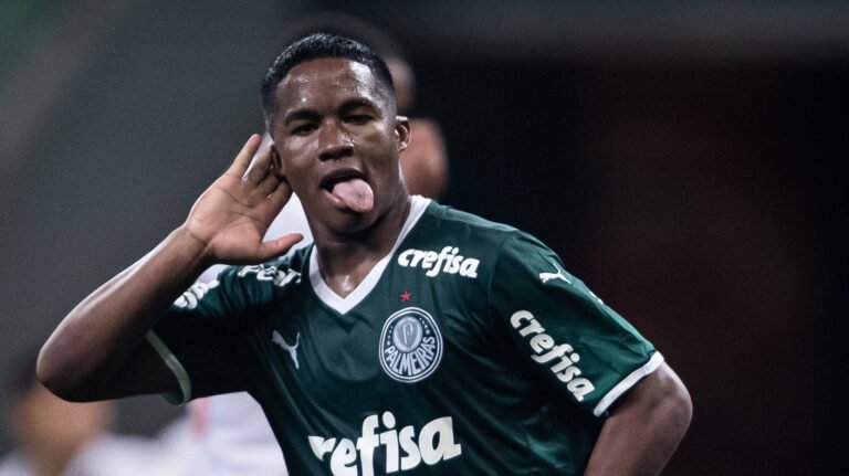 PSG deixa a corrida pela contratação de Endrick, do Palmeiras