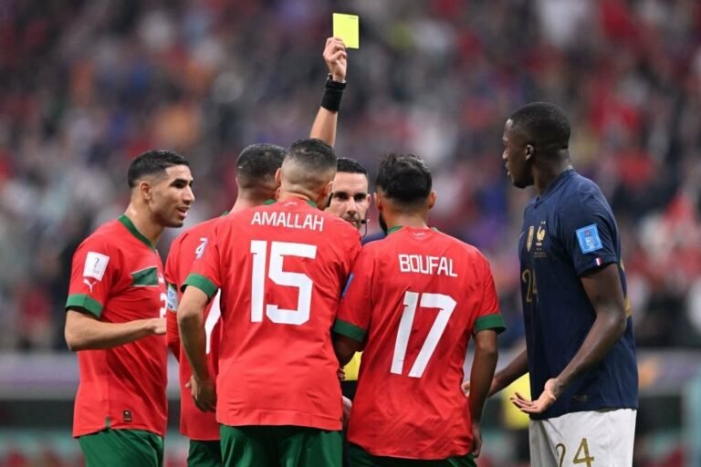 Federação Marroquina entra com ação na FIFA contra arbitragem das semifinais da Copa do Mundo