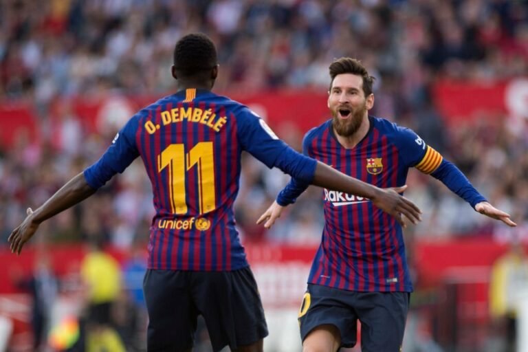 Adversários na final, Dembèlè afirma que Messi merece vencer a Copa do Mundo