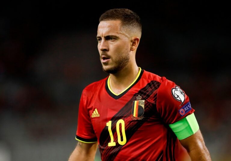 Hazard anuncia aposentadoria da seleção da Bélgica