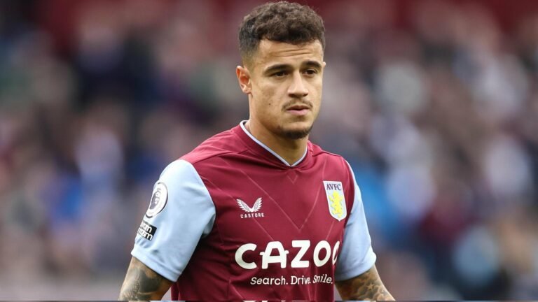 Unai Emery não conta com Coutinho e Aston Villa planeja vender o brasileiro