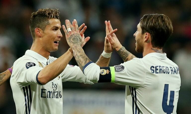 Clube saudita quer juntar Busquets, Cristiano Ronaldo e Sergio Ramos no mesmo elenco