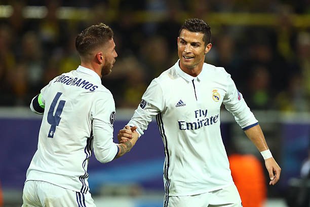 Clube saudita quer reeditar dupla de Real Madrid com Cristiano Ronaldo e Sergio Ramos
