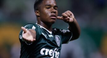 Endrick finaliza mês de outubro com bons números pelo Palmeiras