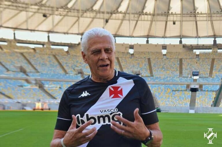 Maior ídolo da história do Vasco, Roberto Dinamite morre no Rio de Janeiro