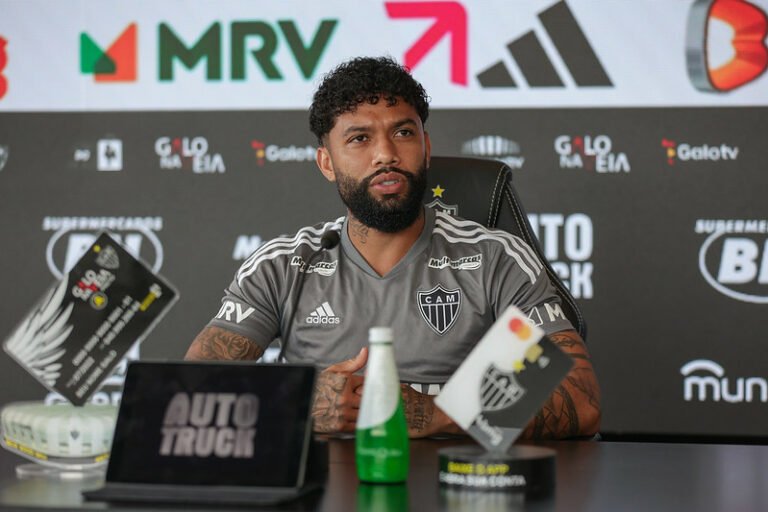 Otávio comenta possibilidade de ser titular e projeta evolução no futebol do Atlético-MG