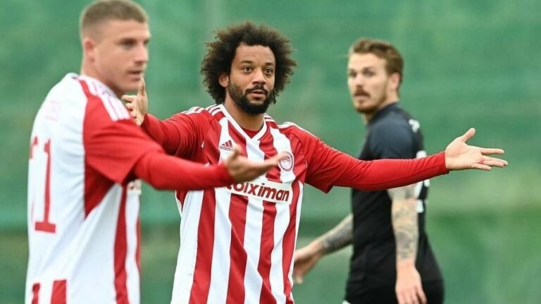 Marcelo não terá contrato renovado com o Olympiacos, e Fluminense segue de olho no lateral-esquerdo