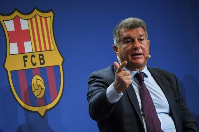Presidente do Barcelona afirma que a Superliga acontecerá em 2025 sem clubes da Premier League