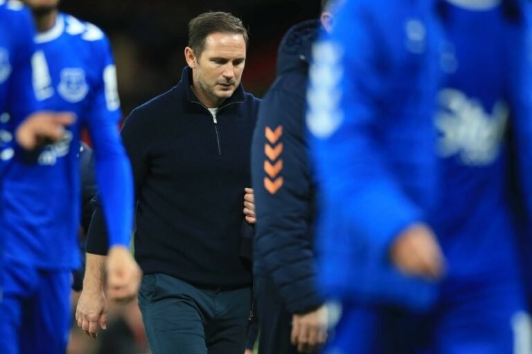 Fim da linha: Frank Lampard não é mais treinador do Everton