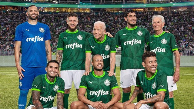 Nova linha de camisas do Palmeiras tem preço mais acessível ao torcedor
