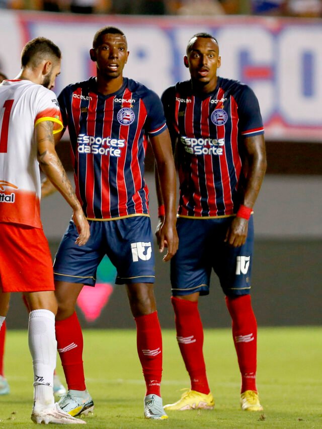 Com reforços regularizados, confira a provável escalação do Bahia para enfrentar a Jacuipense