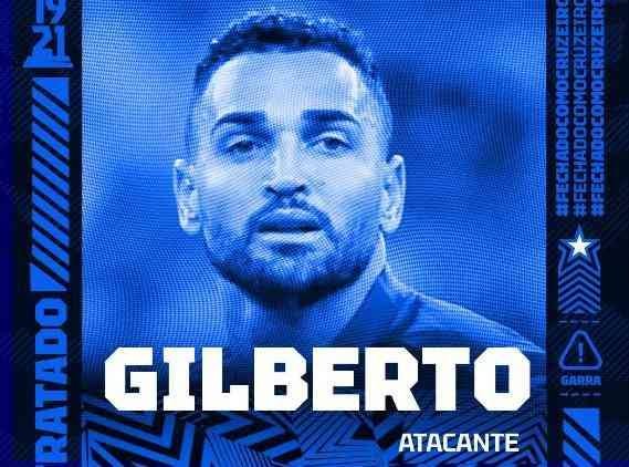 Cruzeiro anuncia atacante Gilberto ex-Al Wasl e Bahia