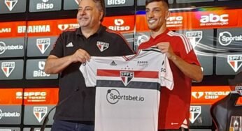 Atacante Pedrinho é apresentado no São Paulo