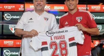 Zagueiro Alan Franco é apresentado no São Paulo