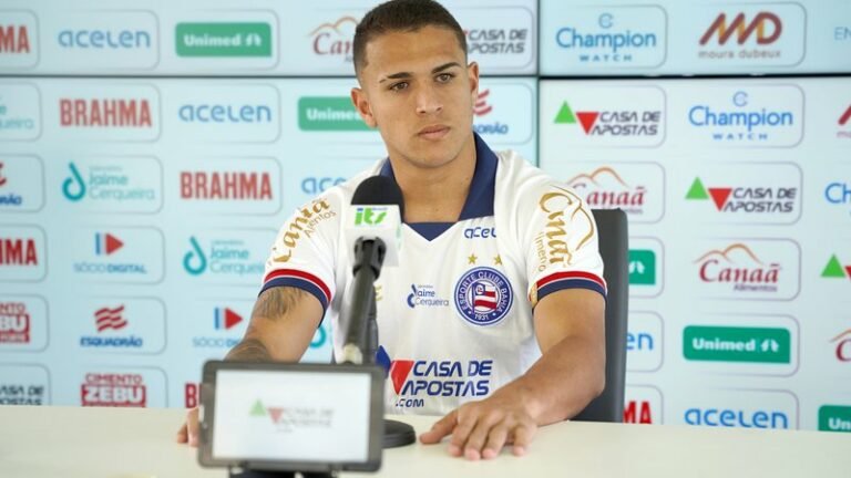 Bahia receberá compensação financeira em negociação de Caio Vidal