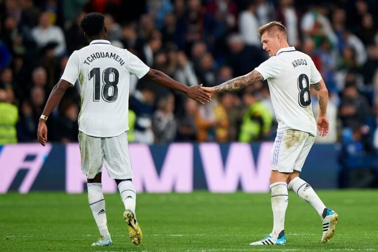 Tchouameni e Kroos desfalcam Real Madrid contra o Liverpool