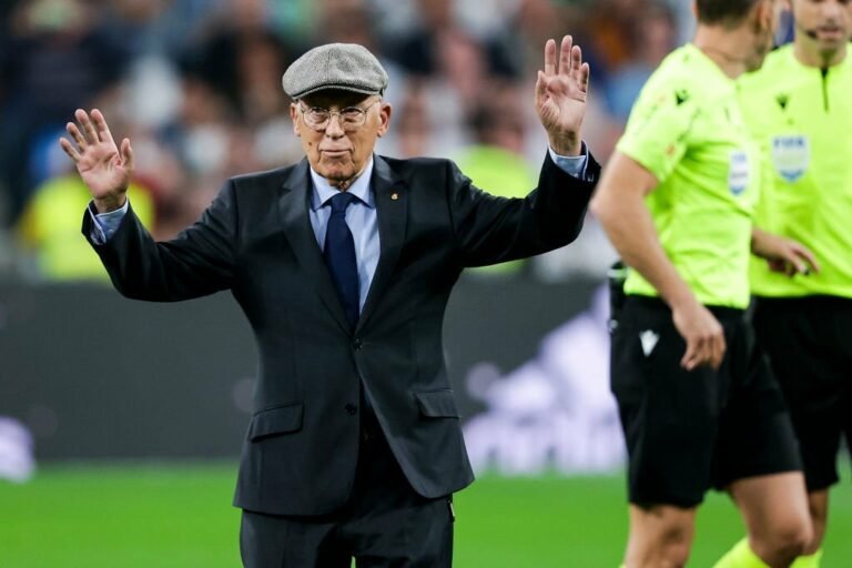 Morre presidente de honra e lenda do Real Madrid