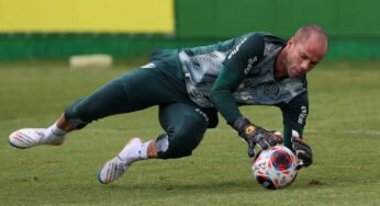 Mesmo após contratar Carlos Miguel, Palmeiras quer renovar com Marcelo Lomba