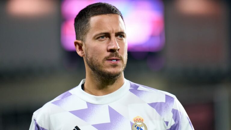 Eden Hazard causa má impressão durante jogo-treino do Real Madrid