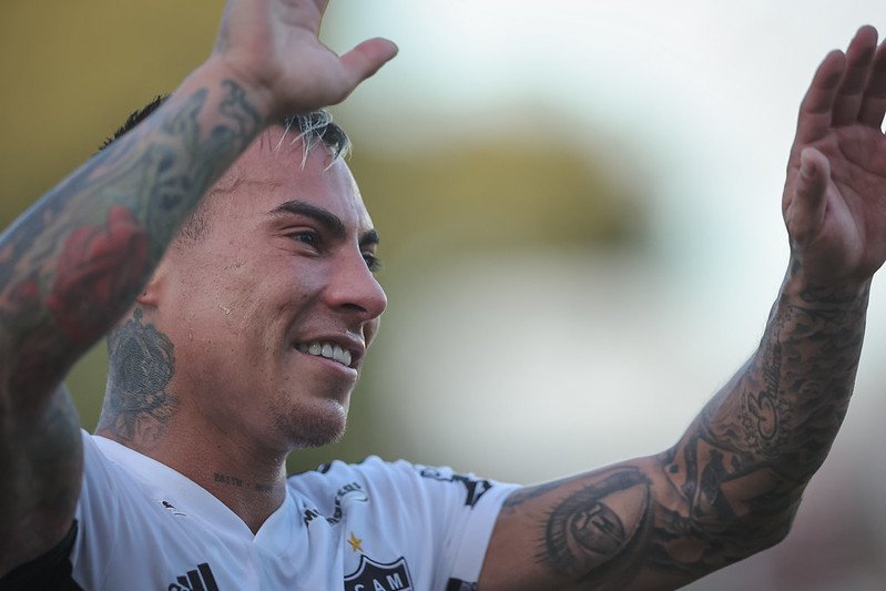Bahia está interessado na contratação do atacante Eduardo Vargas, do Atlético-MG