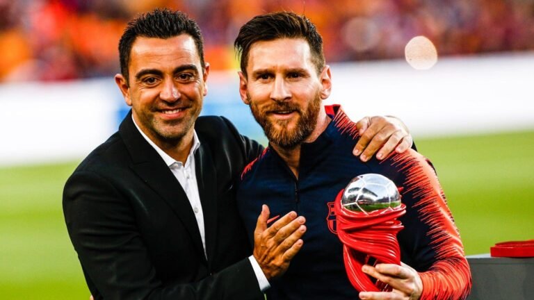 Xavi diz que gostaria de ver a ‘última dança’ de Messi no Barcelona como Michael Jordan