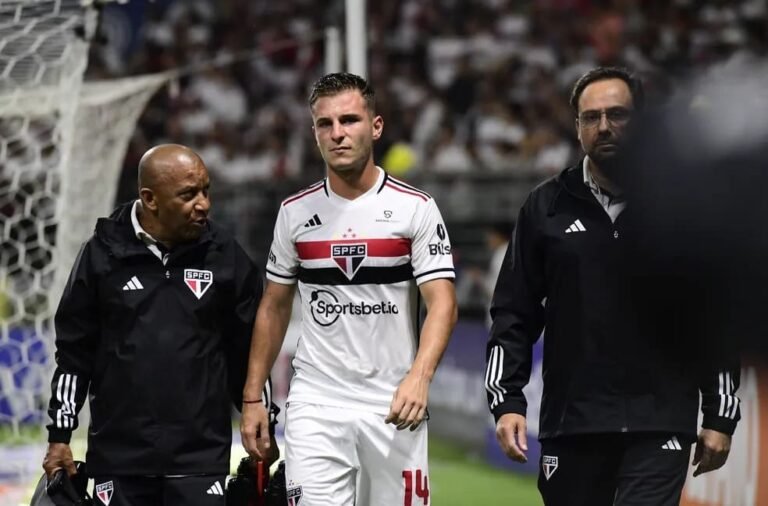 Galoppo rompe ligamento do joelho e será desfalque no São Paulo