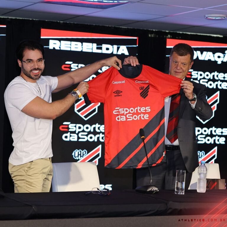 Athletico-PR anuncia novo patrocinador máster; valor fica entre os maiores do Brasil