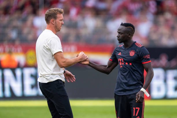 Jornal alemão revela desentendimento entre Sadio Mané e Nagelsmann
