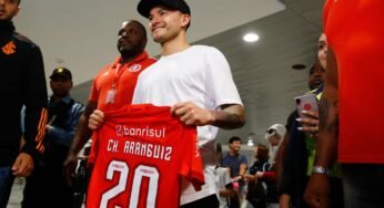 Presidente do Inter não define data para estreia de Aránguiz