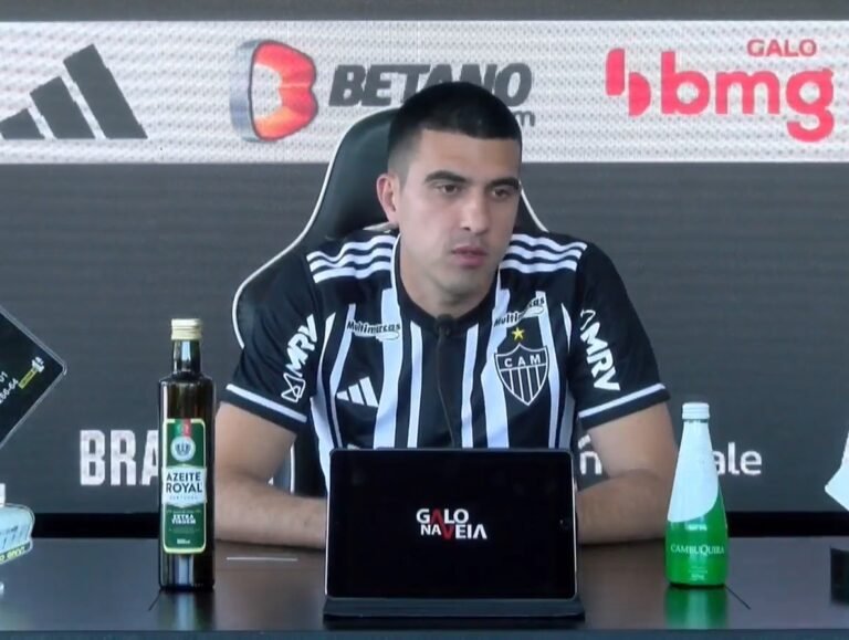Apresentado no Atlético-MG, Rodrigo Battaglia comenta sobre suas características em campo