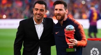 Lionel Messi informa a Xavi o desejo de retornar ao Barcelona
