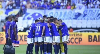 Cruzeiro divulga relacionados para a partida contra o Grêmio