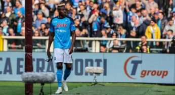 Osimhen, destaque do Napoli, será desfalque contra o Milan