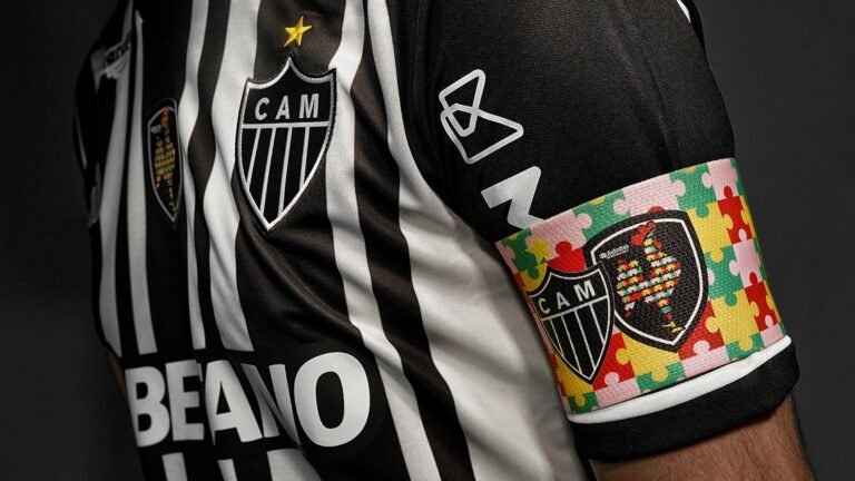 Atlético-MG utilizará uniformes em campanha de conscientização ao autismo