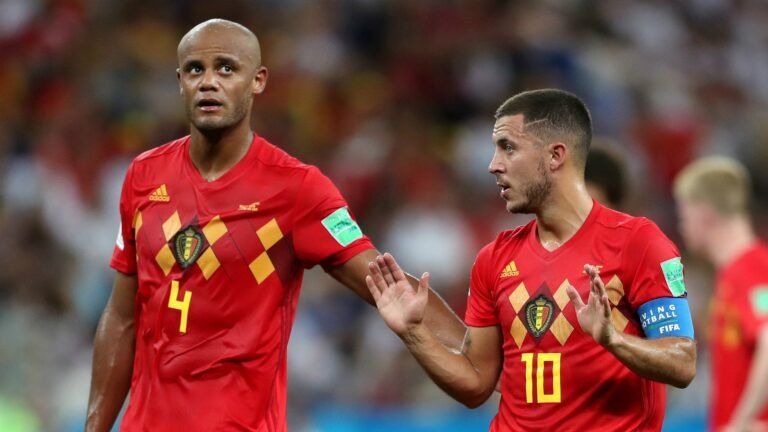 Ex-companheiros de seleção, Kompany tenta convencer Hazard a acertar com Burnley